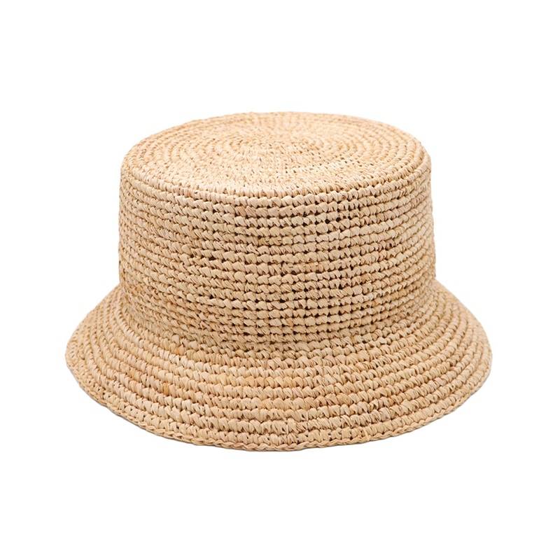 Emory Raffia Crochet Bucket Hat